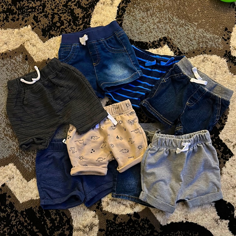 Lot of 8 Infant Shorts